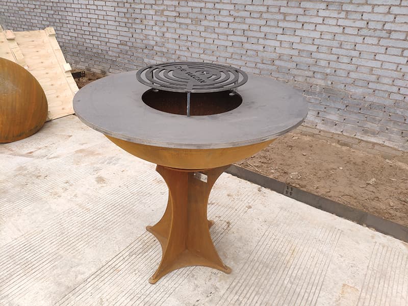 Corten Steel Cooking Grill Agencies Japan